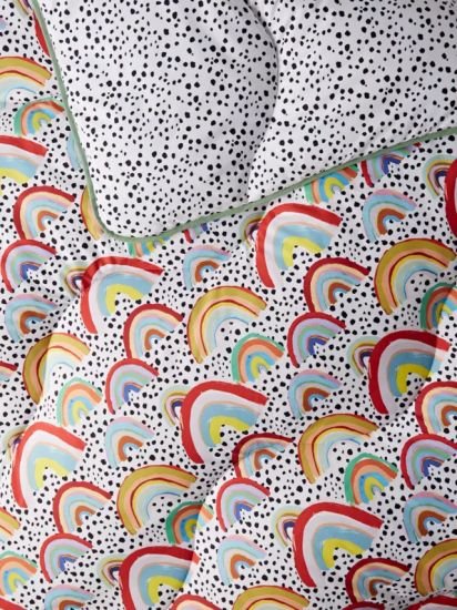 Coverless Duvet & Pillowcase Set, 10.5 Tog, Multi