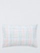 Kids' Watercolour Gingham Pure Cotton Duvet Cover and Pillowcase Set